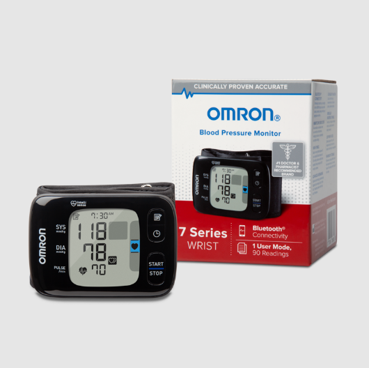 Omron 7 Series Wireless Wrist Blood Pressure Monitor - Open Box