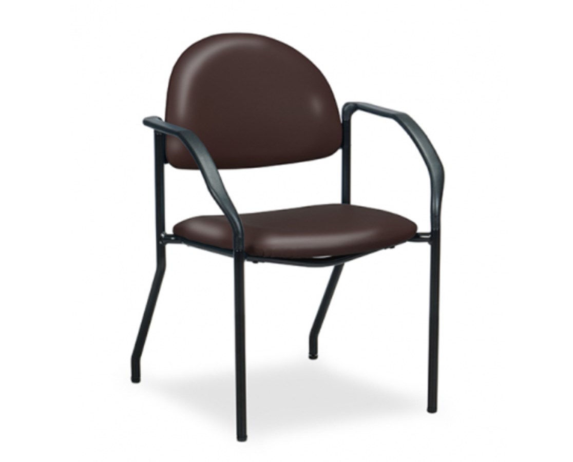 F Series Black Frame Chair with Arms