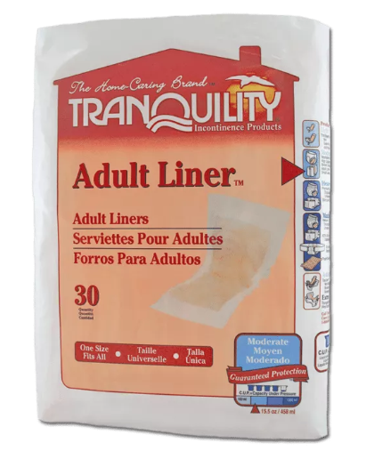 Tranquility Adult Liner, 24" x 9", 15.5 oz Capacity