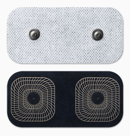 Ultrastim Snap Electrode 2" x 4" Rectangle
