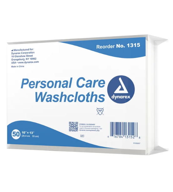 Personal Care Washcloth (Dry Wipes)