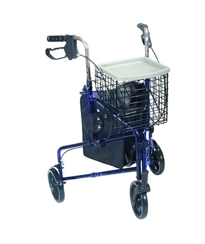 3 Wheel Rollator with Loop Brake