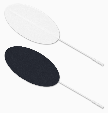 ValuTrode Foam Electrode, White Foam Top, Oval