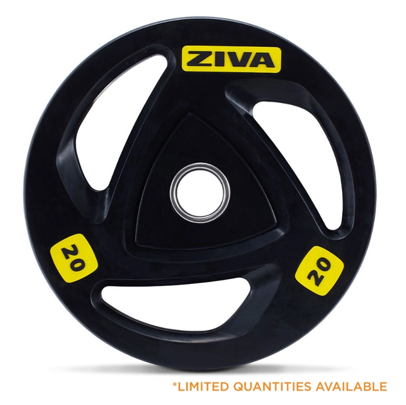 Rubber Grip Olympic Plate