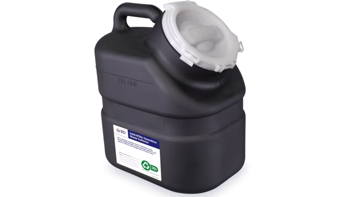Recykleen Hazardous Waste Collector, One Piece Plug Top