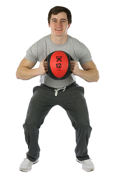 9" Diameter Dual Handle Medicine Balls