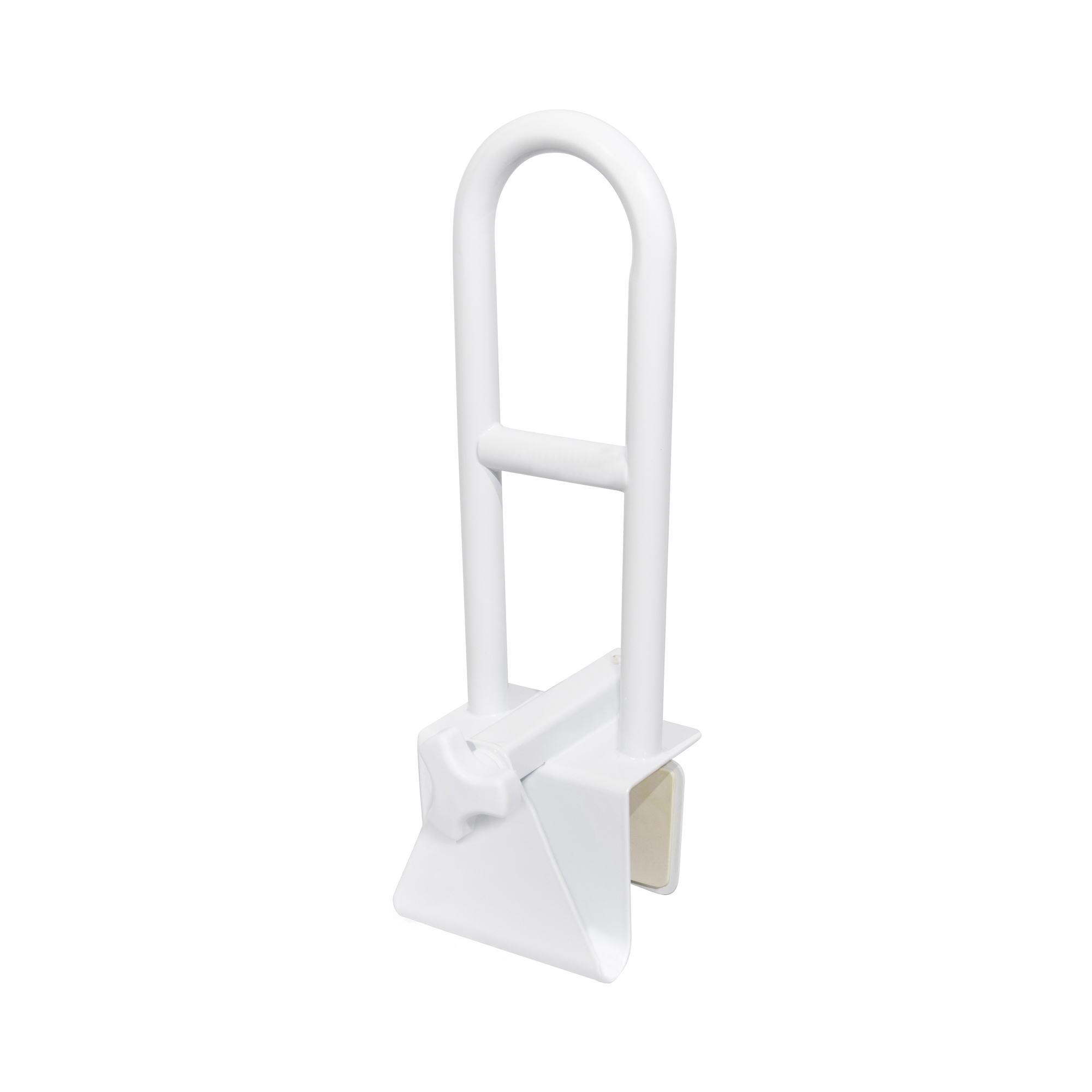 Bathtub Grab Bar, White, Steel
