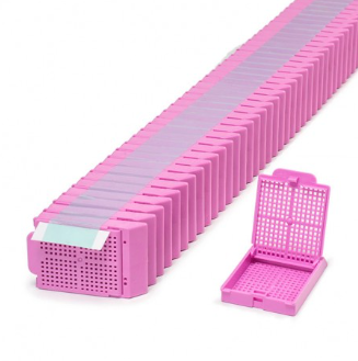 Histosette II Biopsy Cassettes in Quickload Stack, Taped