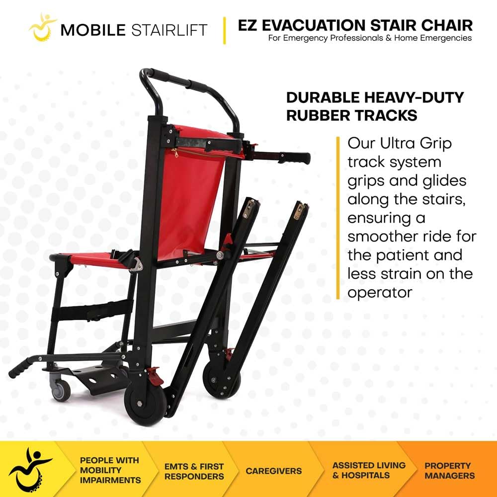 Mobile Stairlift EZ Evacuation Foldable Stair Lift Chair