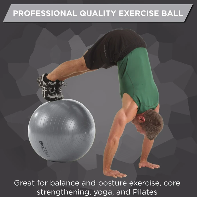 Pro Series SCP Exercise Ball, Bulk Packaged in a Poly Bag