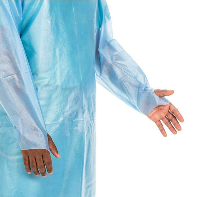 AAMI Level 4 Protective Gown Half Back Style with Thumbhooks