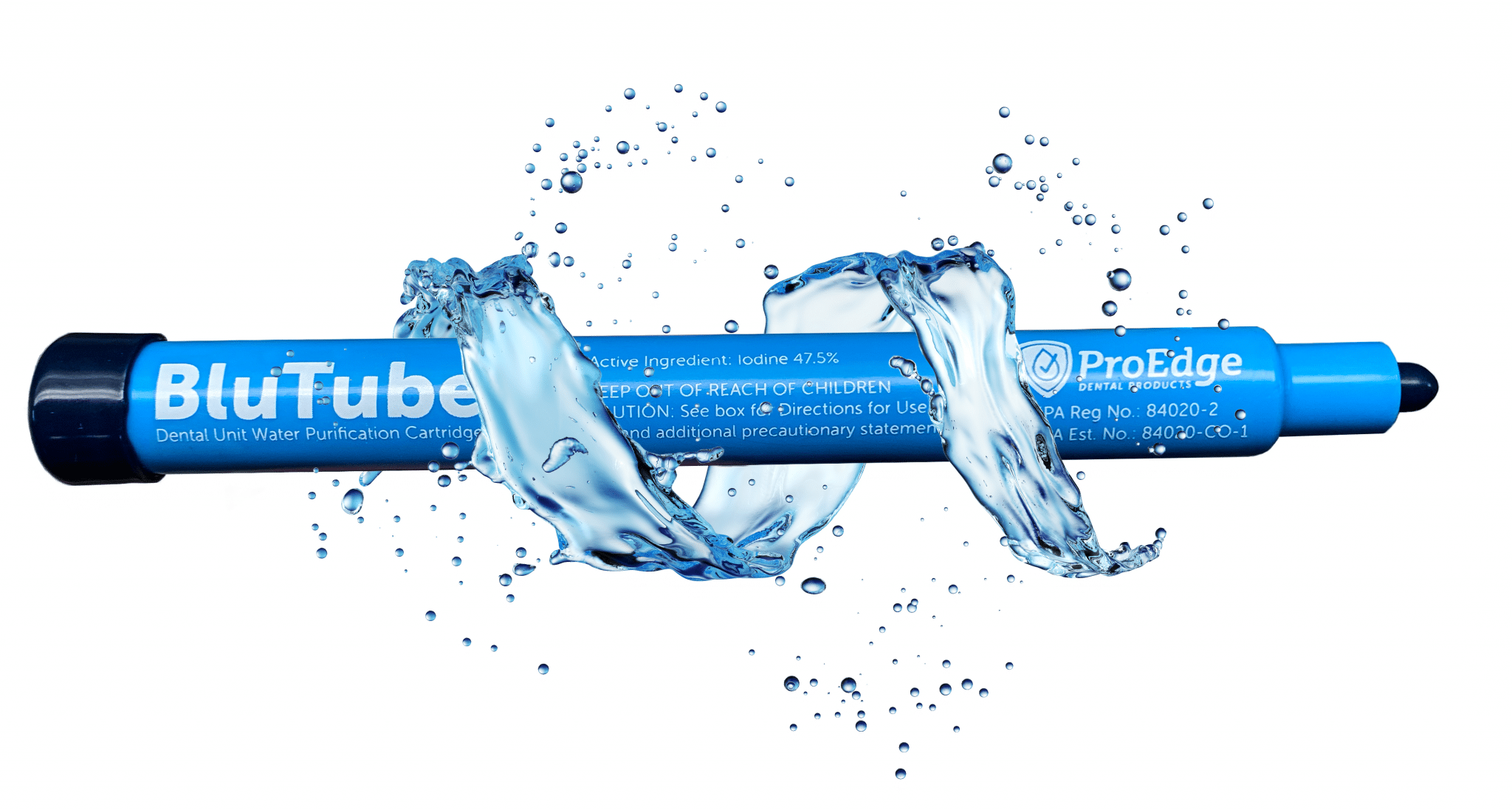 BluTube Dental Unit Water Purification Cartridge