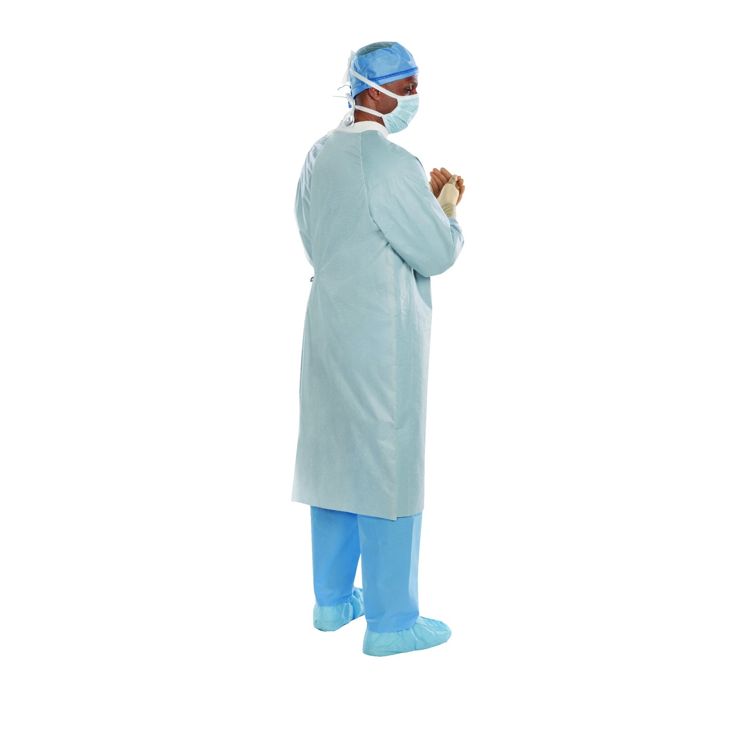 Aero Chrome Breathable Performance Surgical Gowns without Towel, Standard Length, Non Sterile