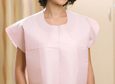 AmpleWear Exam Vest with Snap Closure. 36" x 30"