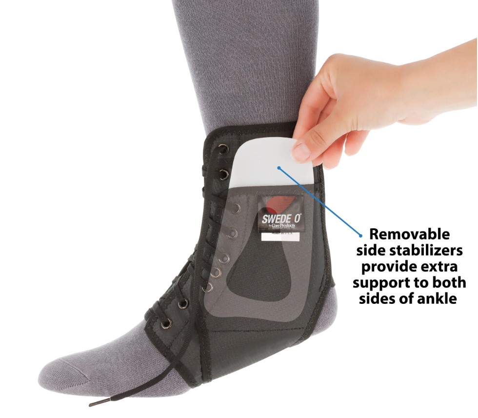 Swede O Ankle Lok Support, Standard Tongue without Stabilizers