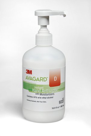 Hand Sanitizer Avagard Ethyl Alcohol Gel Pump Bottle