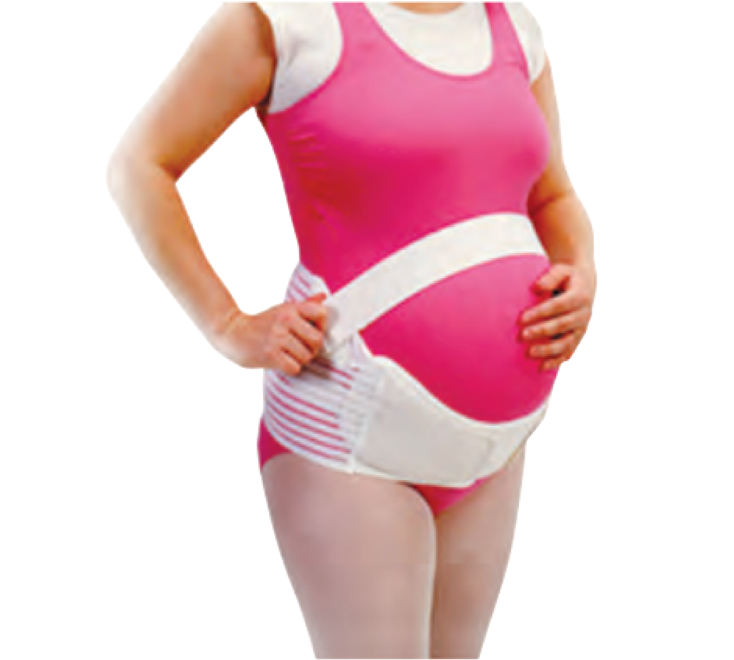 Loving Comfort Maternity Support, White