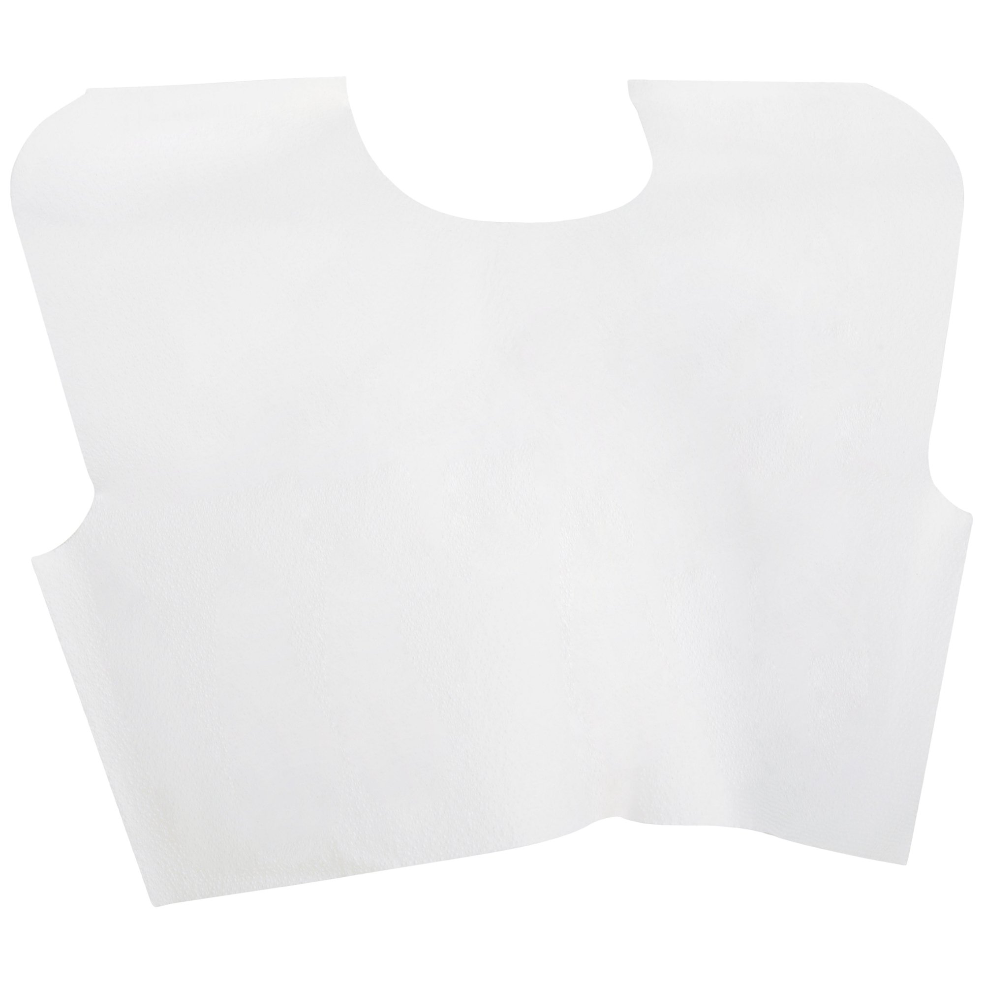 Exam Cape White Front / Back Opening without Closure Unisex 