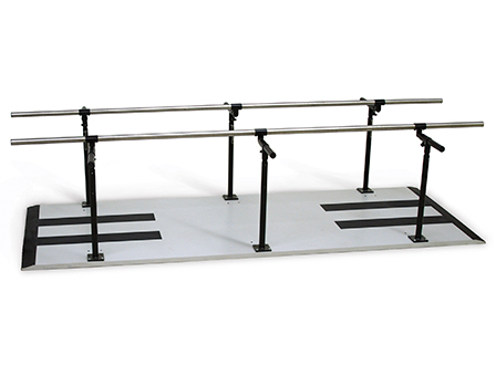 Bariatric Height And Width Adjustable Parallel Bars, 10'