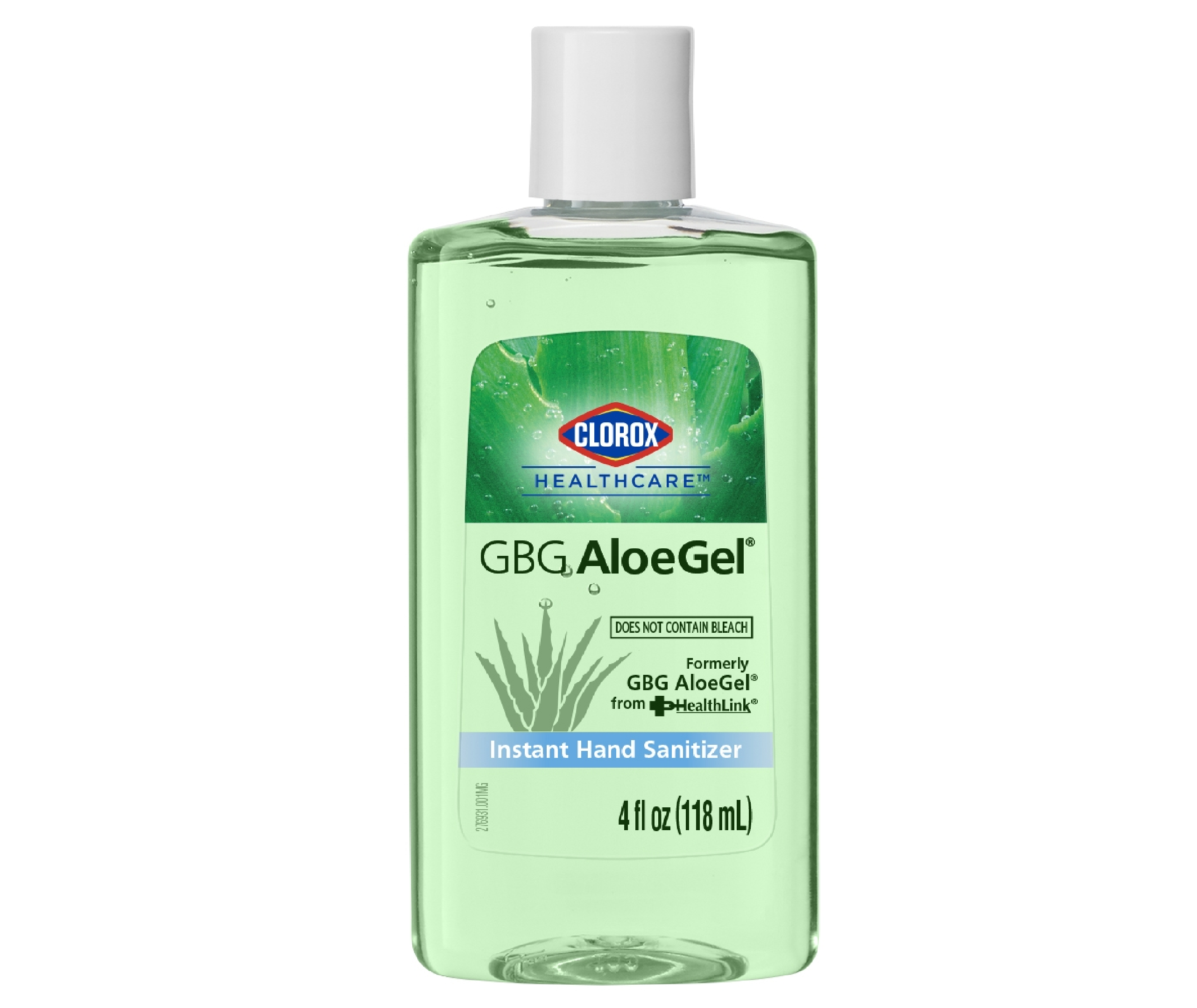 GBG Aloe Gel Antimicrobial Hand Sanitizer, Ethyl Alcohol, Pump Bottle