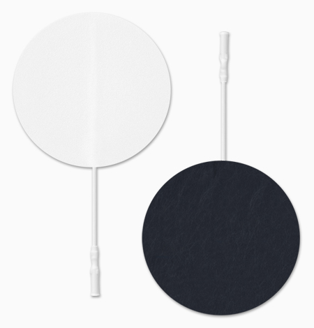 ValuTrode Foam Electrode, White Foam Top, Round