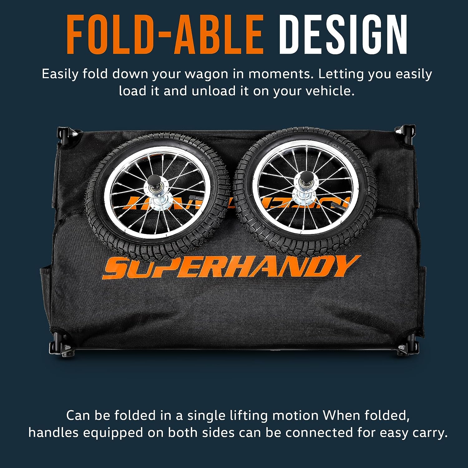 Foldable Follow Behind Wagon