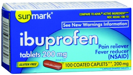 Pain Relief Ibuprofen, 200 mg Strength Tablet