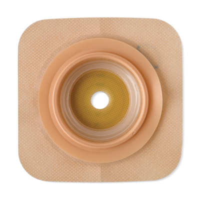 Natura Durahesive Convex Skin Barrier with Accordion Flange, 57 mm Flange, 13 - 35 mm Stoma