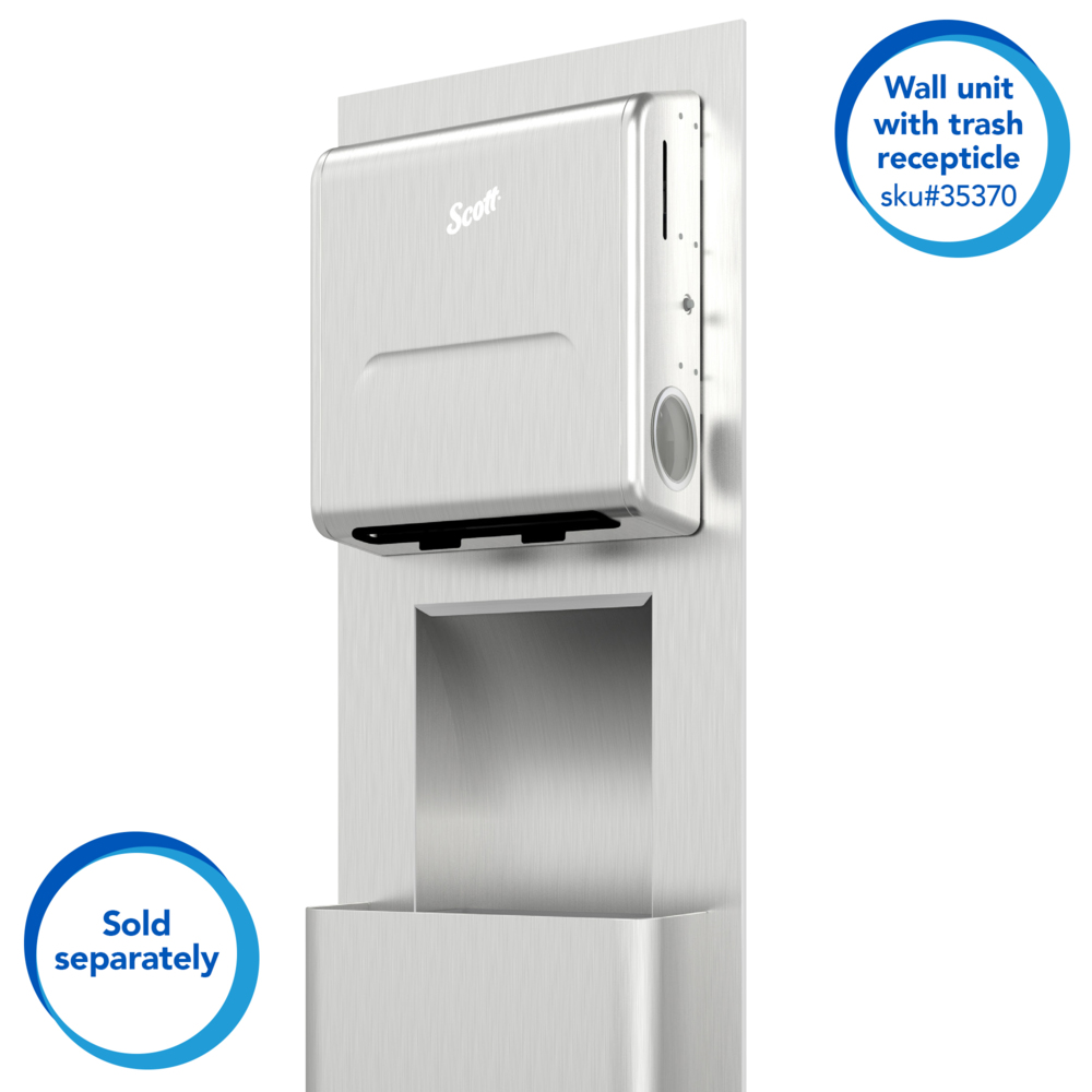 Pro Stainless Steel Recessed Hard Roll Towel Dispenser