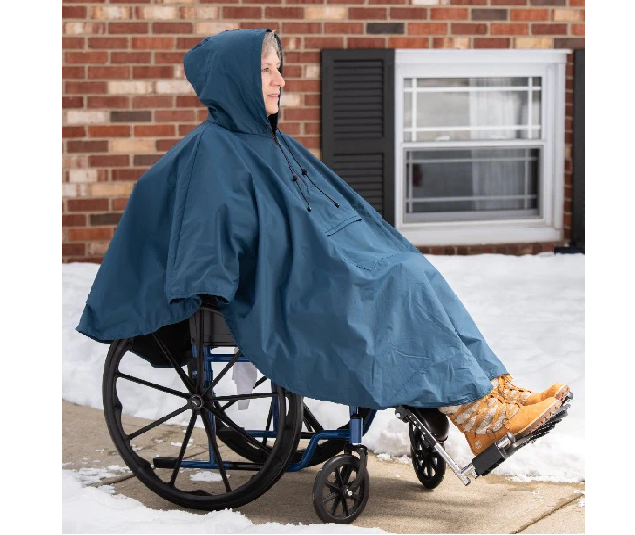 Premium Packable Wheelchair Poncho