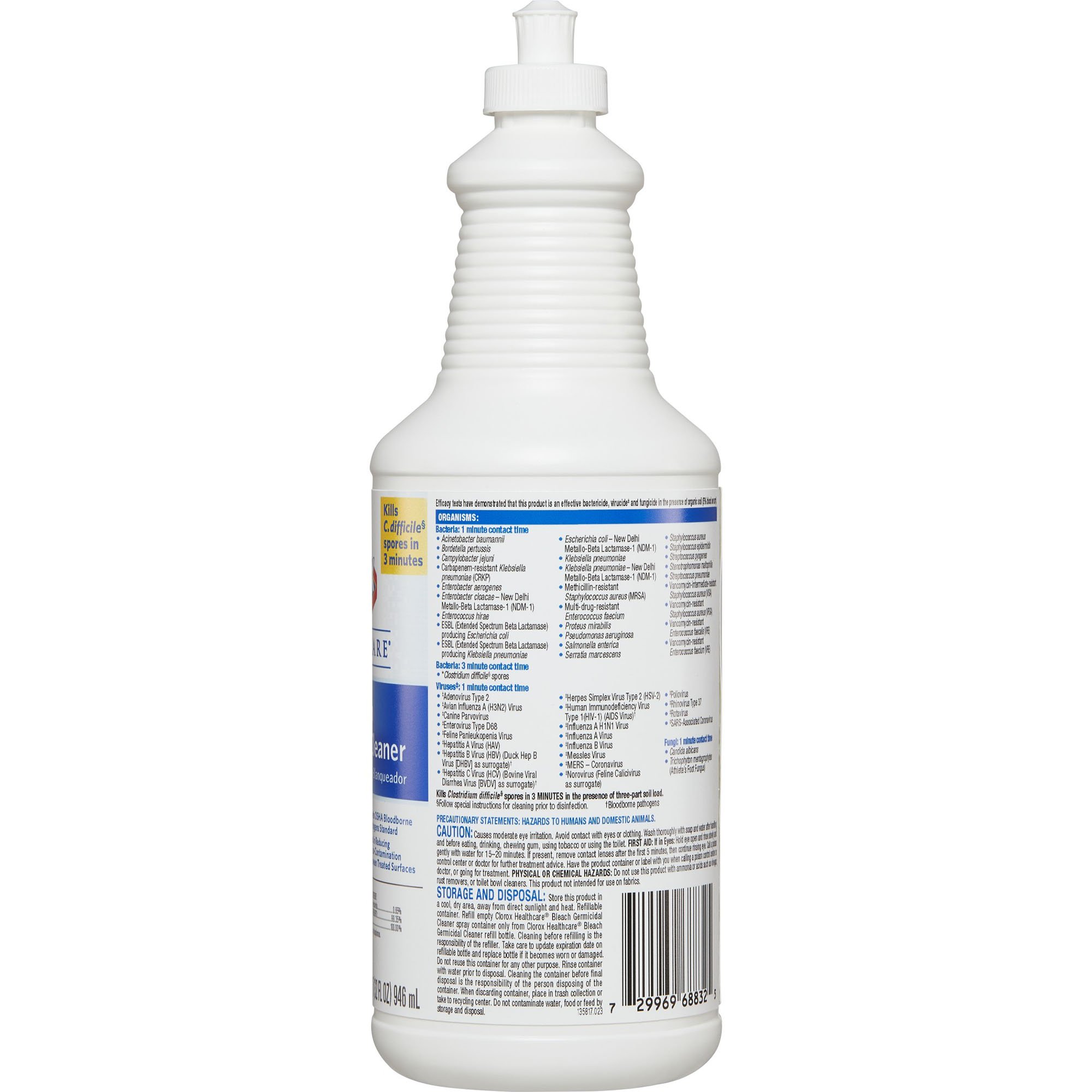 Bleach Germicidal Disinfectant Cleaner