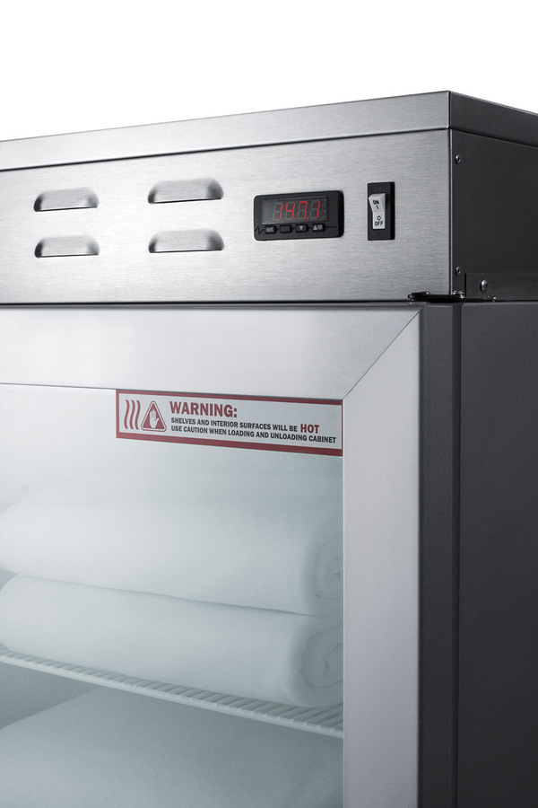 24" One Section Countertop Medical Warming Cabinet