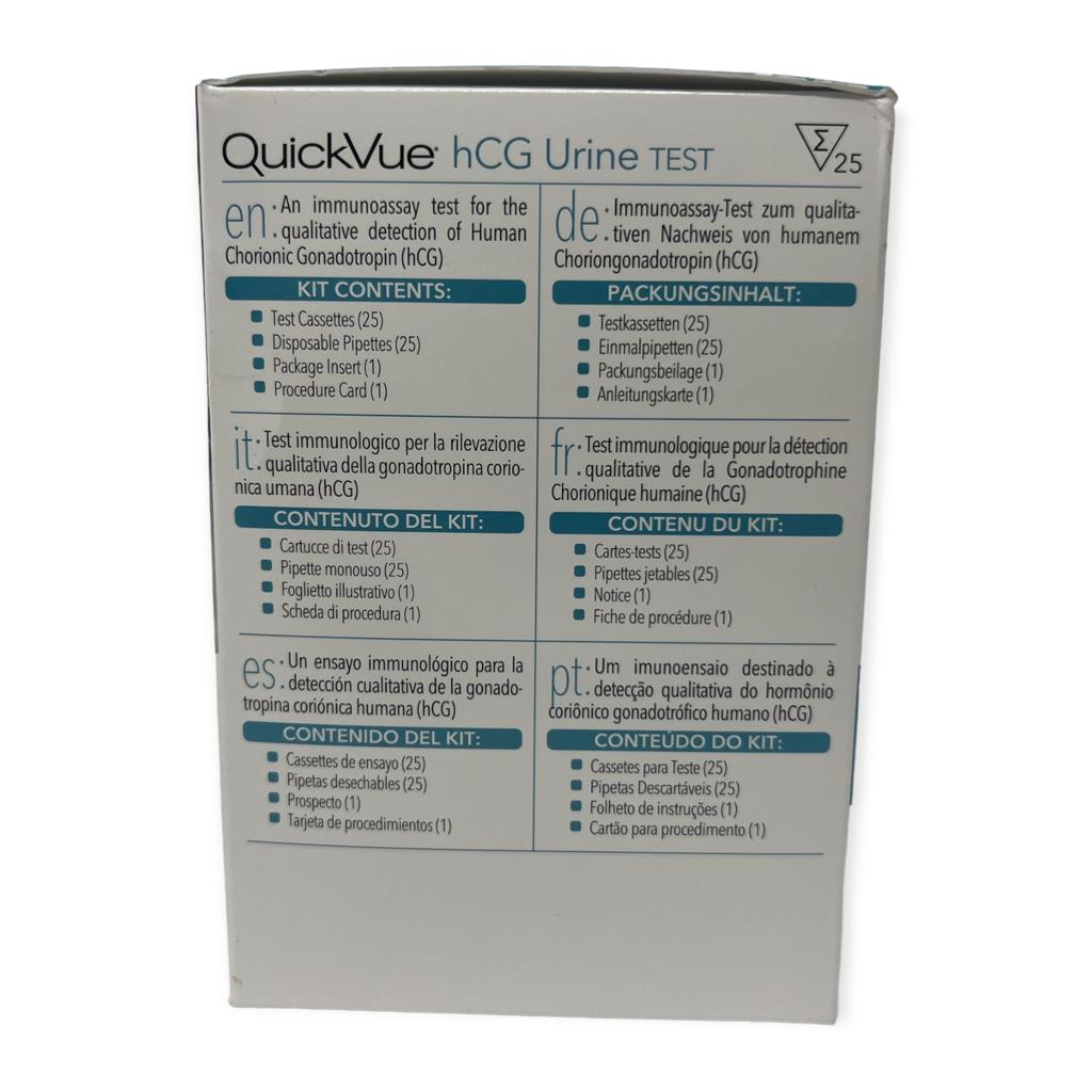 QuickVue hCG Urine Test