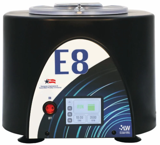 E8 Combination Centrifuge Crit Carrier, 8 Place Fixed Angle Rotor 3,500 RPM Digital Speed