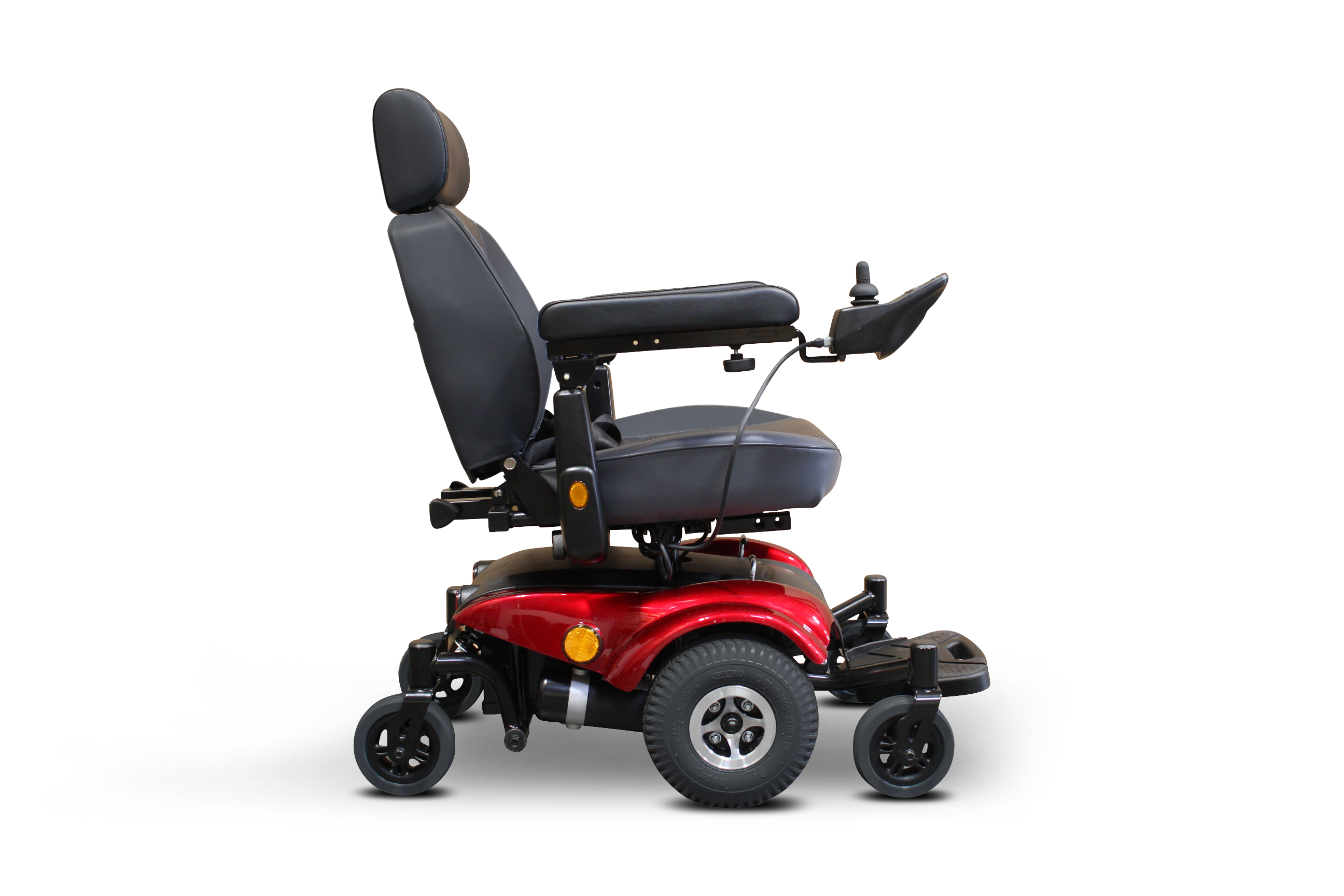 EWheels Deluxe Power Chair EWM48 Red
