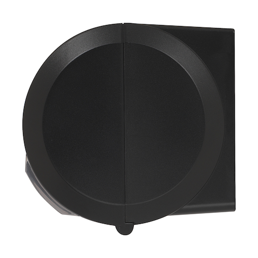 Compact Black 2-Roll High Capacity Tissue Dispenser