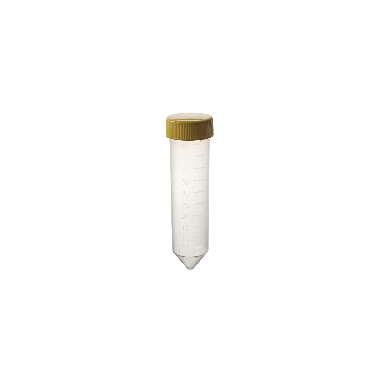50mL Centrifuge Tube, Non Sterile, Yellow Cap