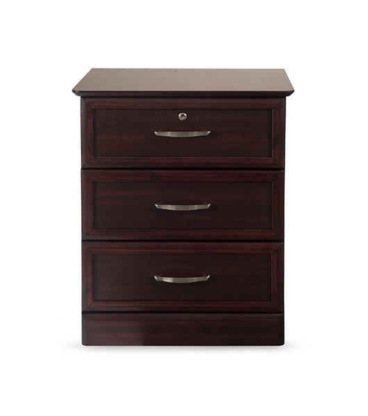 Hamilton Collection 3 Drawer Bedside Cabinet