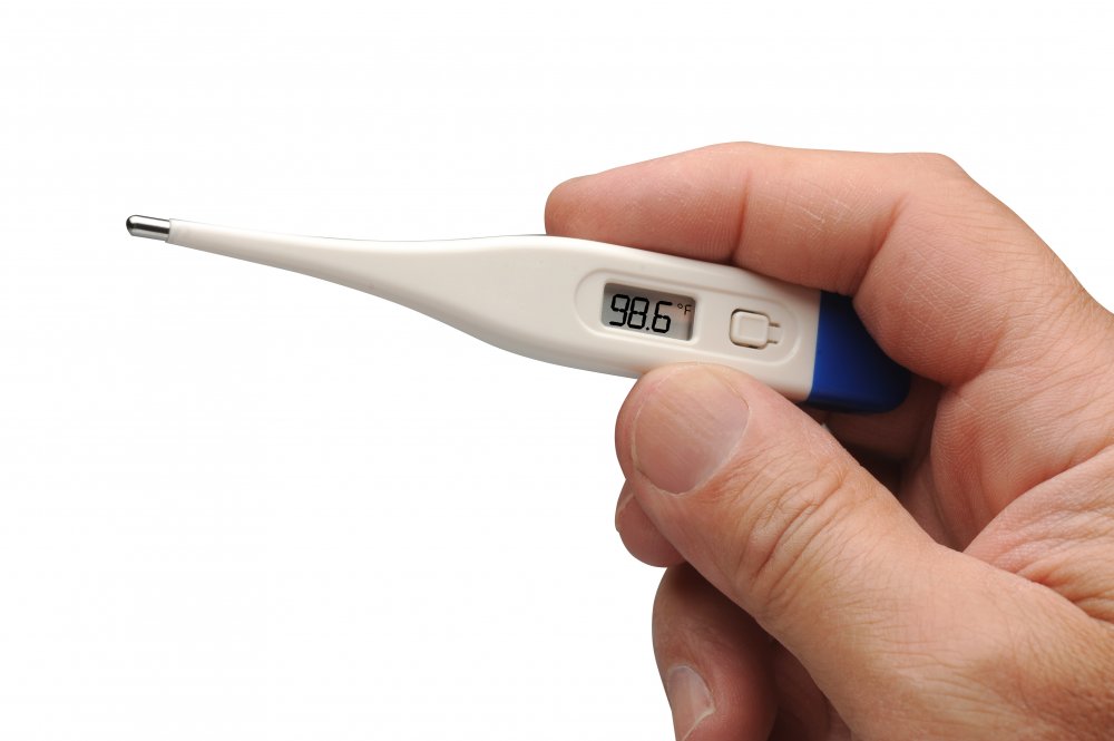 McKesson Digital Oral Thermometer with LCD Display - 30-Second Reading, 1 Ct