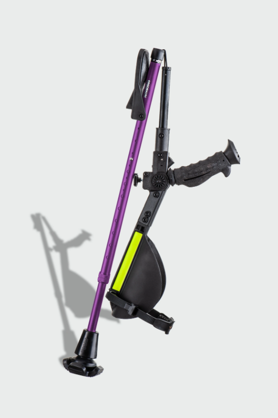 7G Ergobaum Adult Forearm Crutches