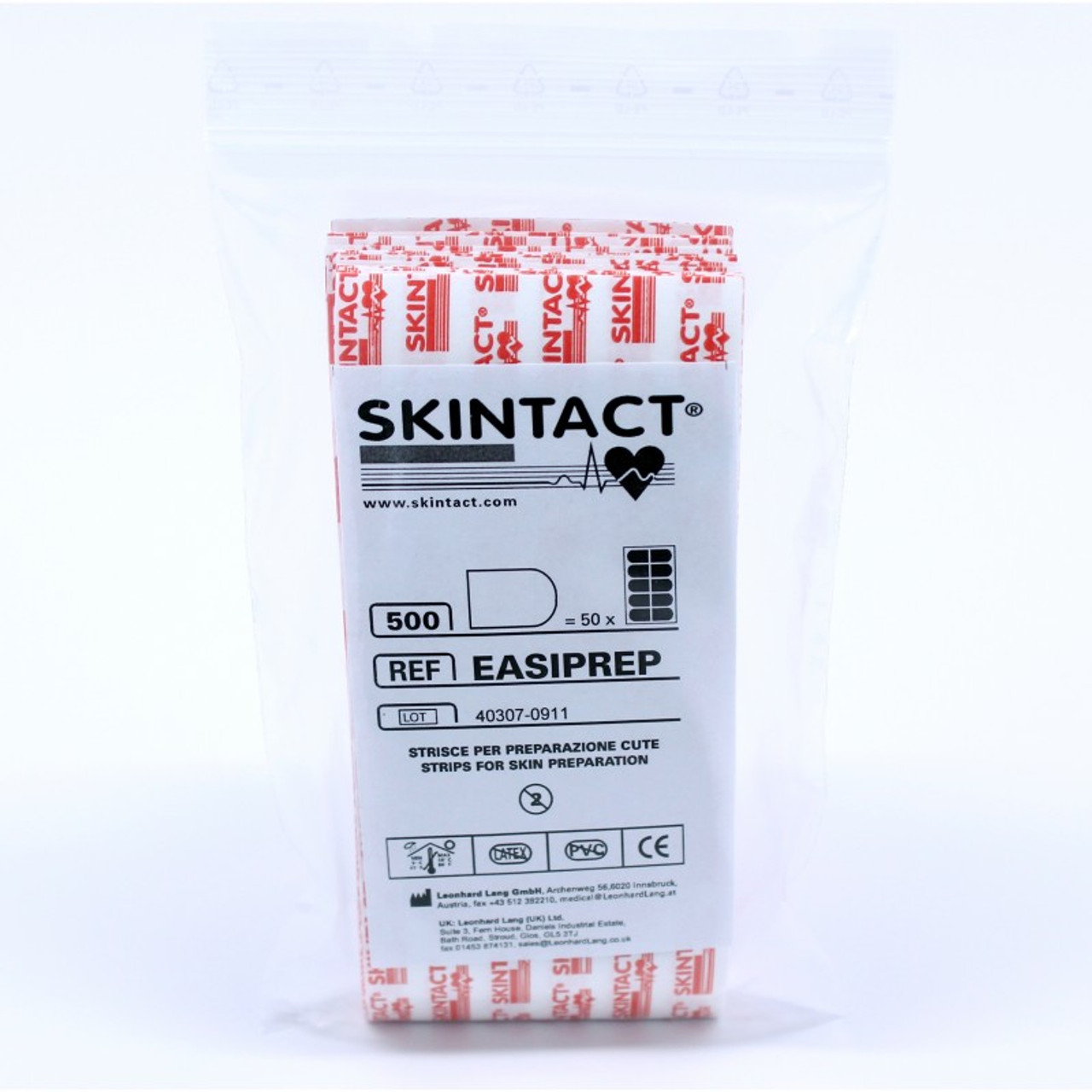 Skintact EasiPrep Skin Prep Strips