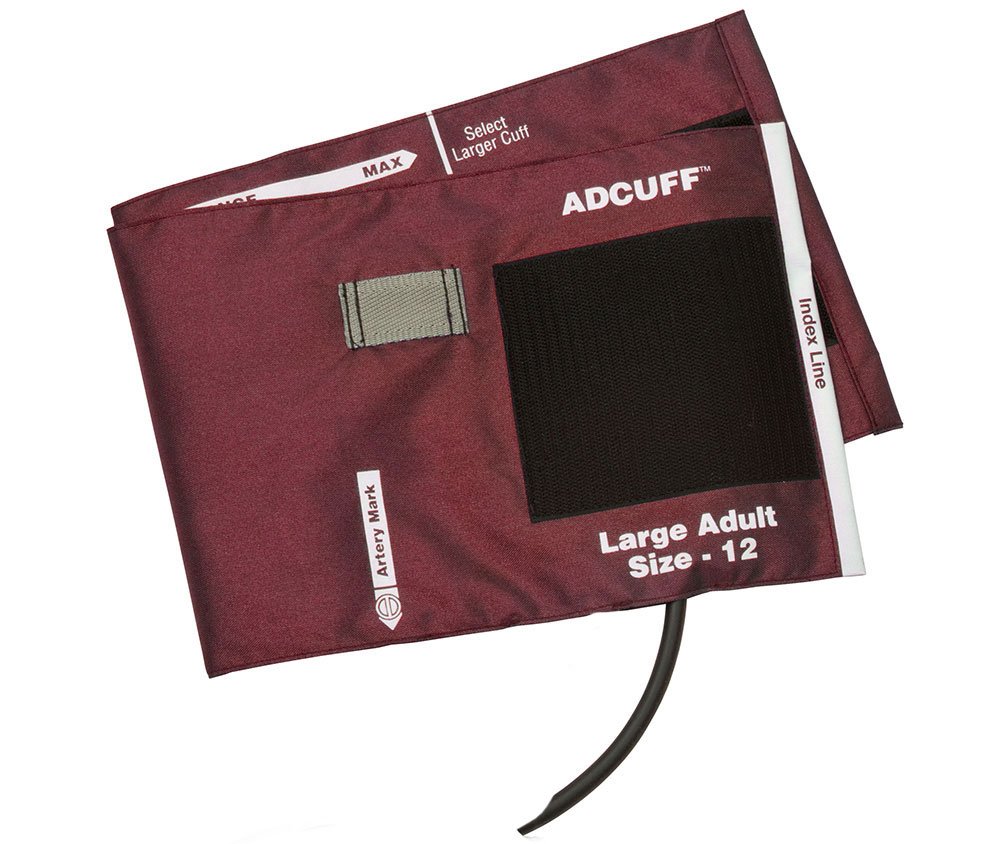 Adcuff Cuff & Bladder, 1 Tube, Large Adult