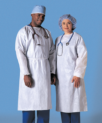 Fluid Repellant Staff Protection Gowns