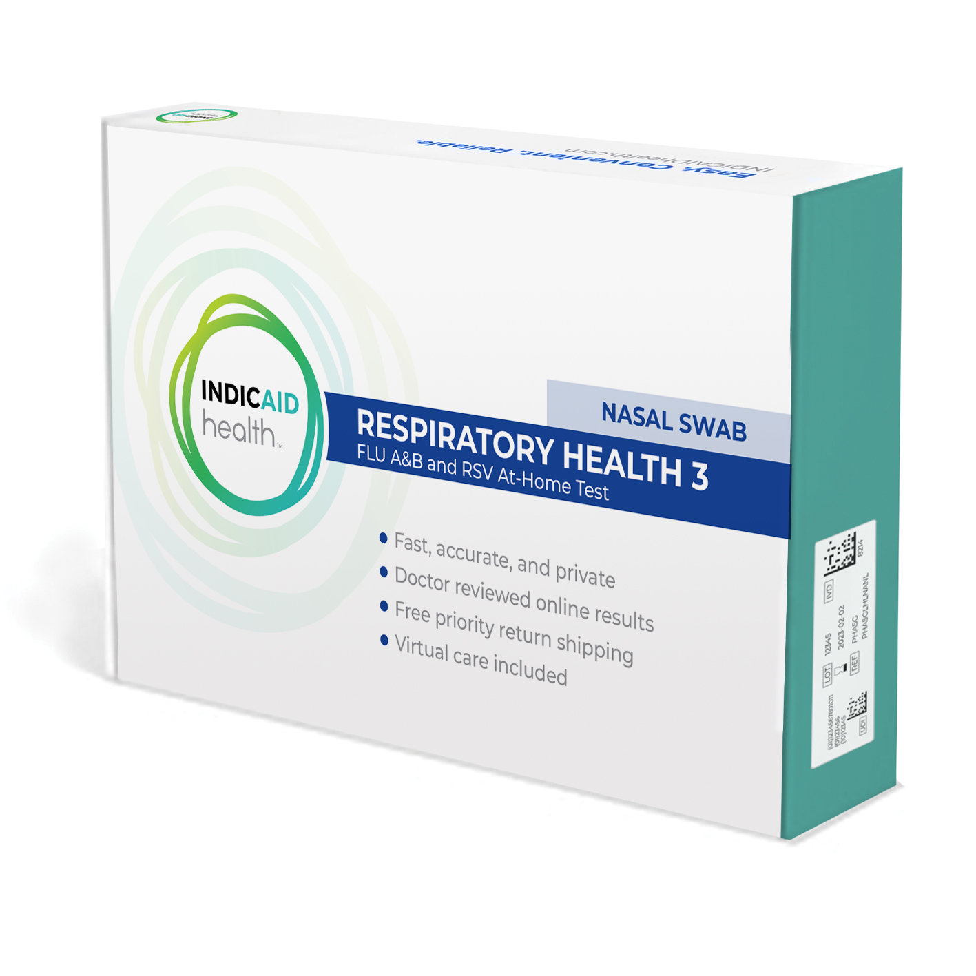 Respiratory Health 3 FLU A & B & RSV At Home Test