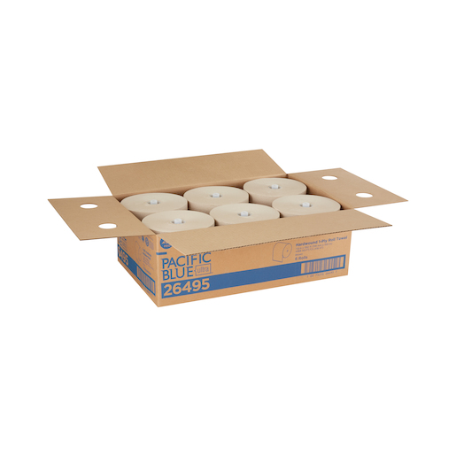 Pacific Blue Ultra 8" High Capacity Recycled Paper Towel Roll