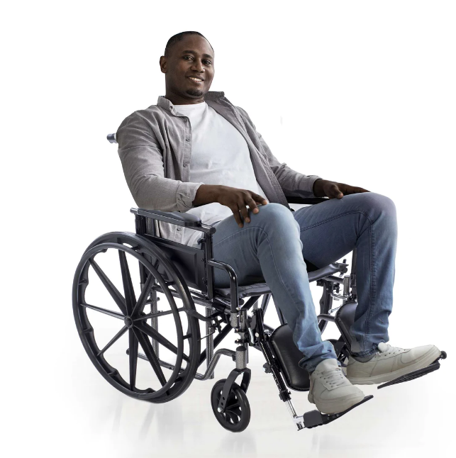 Chariot II K2 Wheelchair with Elevating Leg Rests