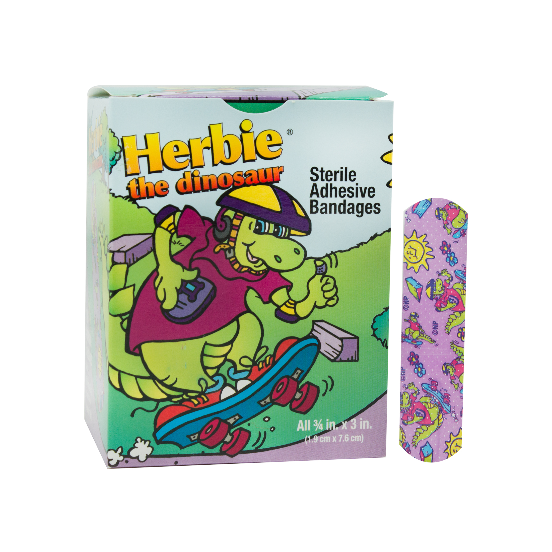Herbie Adhesive Bandages 3/4" x 3" - Clearance