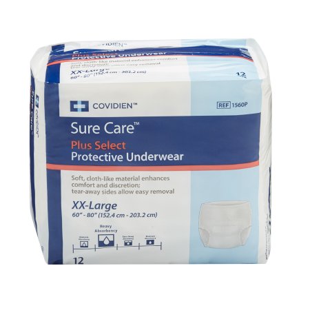 Sure Care Plus Select Protective Underwear, Heavy Absorbency, XX-Large