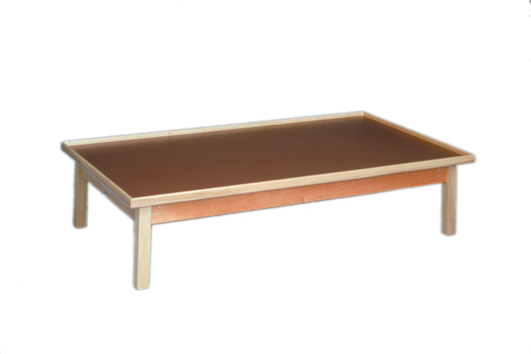 Fixed Height Raised Rim Platform Tables