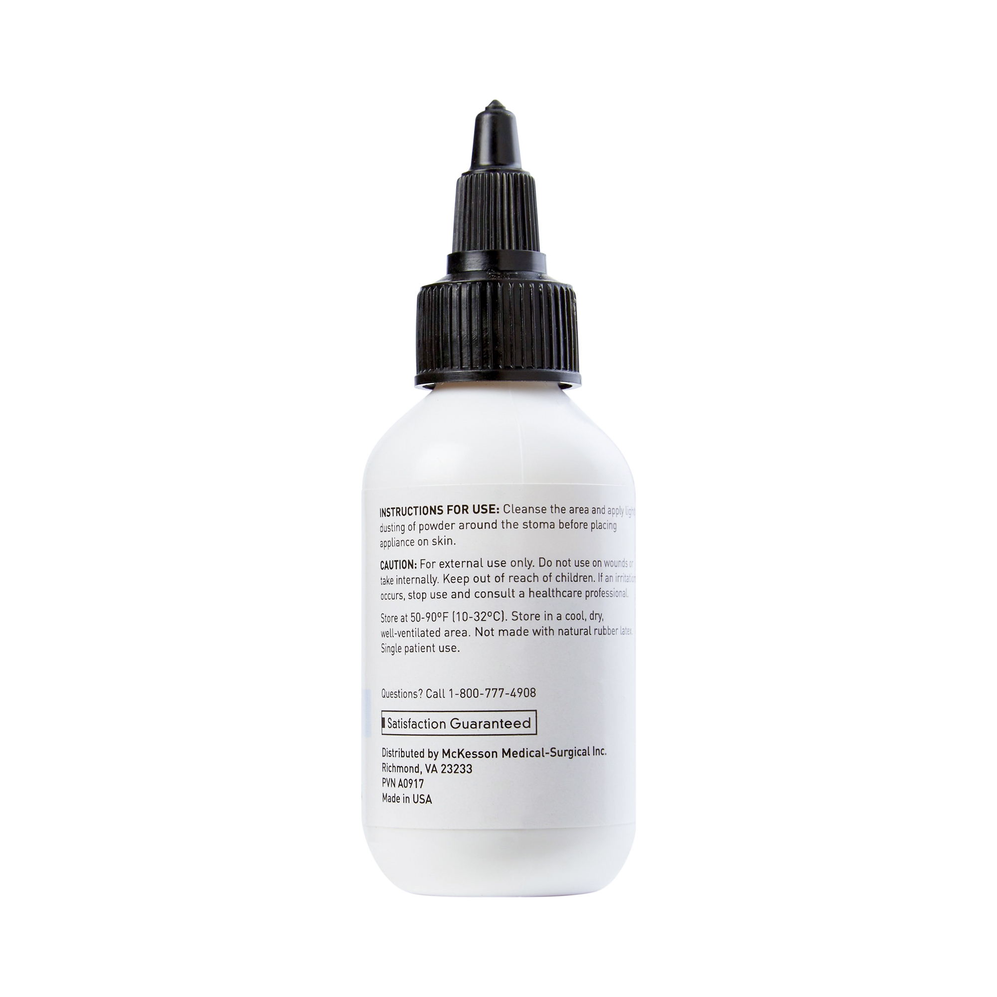 Ostomy Barrier Powder 1 oz. Puff Bottle, Protective Skin Barrier